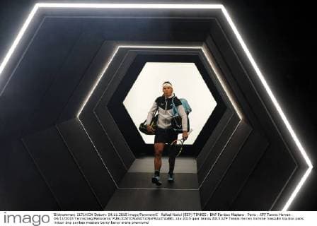 Rafael Nadal (ESP) TENNIS : BNP Paribas Masters - Paris - ATP Tennis Herren - 04 11 2015 Tennismag Panoramic 