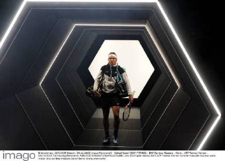 Rafael Nadal (ESP) TENNIS : BNP Paribas Masters - Paris - ATP Tennis Herren - 04 11 2015 Tennismag Panoramic 