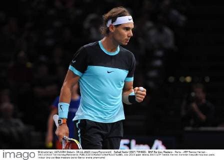 Rafael Nadal (ESP) TENNIS : BNP Paribas Masters - Paris - ATP Tennis Herren - 04 11 2015 Tennismag Panoramic 