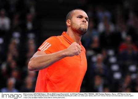 Jo Wilfried Tsonga (FRA) TENNIS : BNP Paribas Masters - Paris - ATP Tennis Herren - 04 11 2015 Tennismag Panoramic 