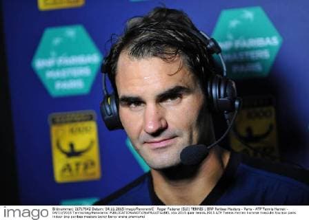 Roger Federer (SUI) TENNIS : BNP Paribas Masters - Paris - ATP Tennis Herren - 04 11 2015 Tennismag Panoramic 