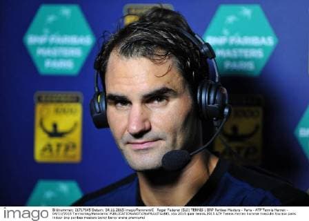 Roger Federer (SUI) TENNIS : BNP Paribas Masters - Paris - ATP Tennis Herren - 04 11 2015 Tennismag Panoramic 
