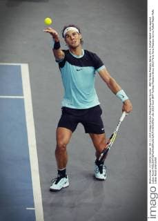 BNP Paribas Masters Bercy 2015, Rafael Nadall wins against Lukas Rosol 