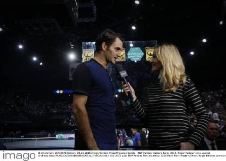 BNP Paribas Masters Bercy 2015, Roger Federer wins against Andreas Seppi 