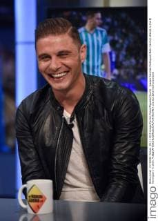 Joaquin Sanchez Rodriguez (Betis Sevilla) attends to the El Hormiguero tv show. 