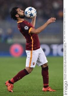 Rom, Italien - Fussball, Champions League, AS Roma vs. Bayer 04 Leverkusen: Mohammed Salah 