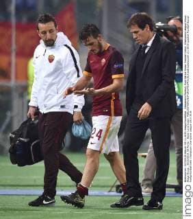 Alessandro Florenzi, Rudi Garcia Roma Football Calcio Champions League Group Stage Group , 2015 2016 AS Roma - Bayer Leverkusen andreaxstaccioli