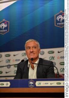 Fußball, Nationalteam Frankreich, Pressekonferenz Didier Deschamps Didier Deschamps (selectionneur equipe de France de football) FOOTBALL : Conference de presse - Equipe de France - FFF - 05 11 2015 AnthonyBIBARD FEP Panoramic 
