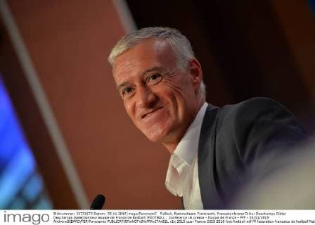 Fußball, Nationalteam Frankreich, Pressekonferenz Didier Deschamps Didier Deschamps (selectionneur equipe de France de football) FOOTBALL : Conference de presse - Equipe de France - FFF - 05 11 2015 AnthonyBIBARD FEP Panoramic 