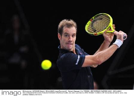 Richard Gasquet (fra) TENNIS : BNP PARIBAS MASTERS 2015 - 05 11 2015 TennisMagazine Panoramic 