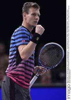 Tomas Berdych (Cze) TENNIS : BNP PARIBAS Masters - Paris - 05 11 2015 JBAutissier Panoramic 