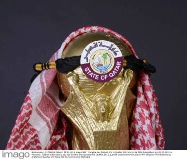 Vergabe der Fußball WM in Quatar 2022 durch die FIFA fotografiert am 05.11.2015 in München. Fußball International