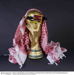 Vergabe der Fußball WM in Quatar 2022 durch die FIFA fotografiert am 05.11.2015 in München. Fußball International