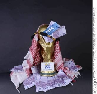 Vergabe der Fußball WM in Quatar 2022 durch die FIFA fotografiert am 05.11.2015 in München. Fußball International