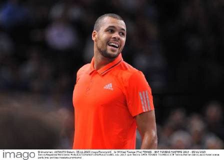 Jo Wilfried Tsonga (Fra) TENNIS : BNP PARIBAS MASTERS 2015 - 05 11 2015 TennisMagazine Panoramic 