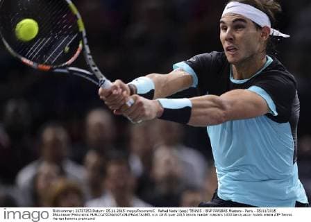 Rafael Nadal (esp) TENNIS : BNP PARIBAS Masters - Paris - 05 11 2015 JBAutissier Panoramic 