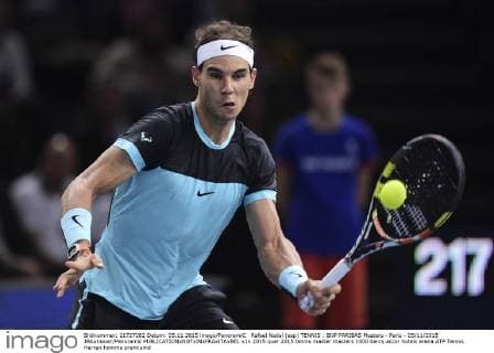 Rafael Nadal (esp) TENNIS : BNP PARIBAS Masters - Paris - 05 11 2015 JBAutissier Panoramic 