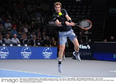 Andy Murray (GB) TENNIS : BNP PARIBAS MASTERS 2015 - 06 11 2015 TennisMagazine Panoramic 