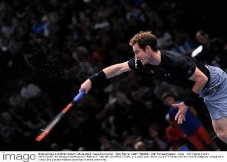 Andy Murray (GBR) TENNIS : BNP Paribas Masters - Paris - ATP Tennis Herren - 06 11 2015 Tennismagazine Panoramic 