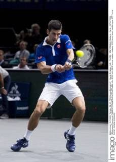 Novak Djokovic (srb) TENNIS : BNP PARIBAS Masters - Paris - 06 11 2015 JBAutissier Panoramic 