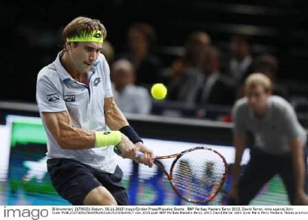 BNP Paribas Masters Bercy 2015, David Ferrer, wins against John Isner 