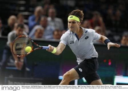 BNP Paribas Masters Bercy 2015, David Ferrer, wins against John Isner 