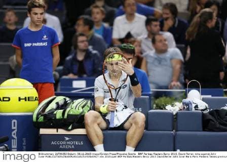 BNP Paribas Masters Bercy 2015, David Ferrer, wins against John Isner 