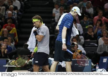 BNP Paribas Masters Bercy 2015, David Ferrer, wins against John Isner 