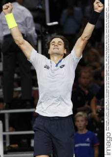 BNP Paribas Masters Bercy 2015, David Ferrer, wins against John Isner 