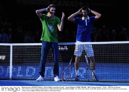 Novak Djokovic (SRB) TENNIS : BNP Paribas Masters - Paris - ATP Tennis Herren - 06 11 2015 Tennismagazine Panoramic 