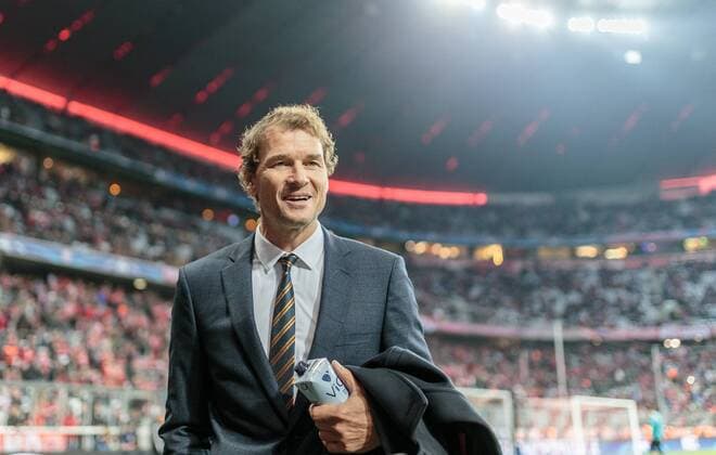 Muenchen 04.11.2015, Allianz Arena, Muenchen, GER, UEFA CL, FC Bayern Muenchen vs FC Arsenal, Gruppe F, im Bild Ex Fussballspieler Jens Lehmann formeer Arsenal Goalkeeper Jens Lehmann during the UEFA Champions League group F match between FC Bayern Munich and FC Arsenal at the Allianz Arena in Munich, Germany on 2015 11 04. EXPA Pictures ? 2015, PhotoCredit: EXPA JFK  EX_JFK  