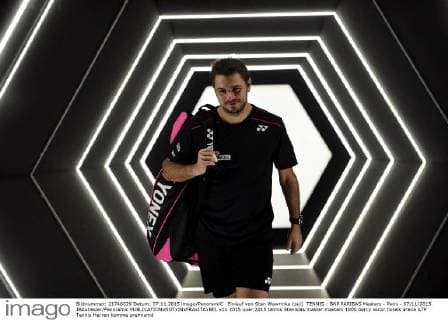 Einlauf von Stan Wawrinka (sui) TENNIS : BNP PARIBAS Masters - Paris - 07 11 2015 JBAutissier Panoramic 