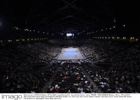 AccorHotels Arena - bercy TENNIS : BNP PARIBAS Masters - Paris - 07 11 2015 JBAutissier Panoramic 