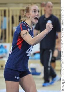 07.11.2015, xtkx, Volleyball 1.Bundesliga Damen, VC Wiesbaden - VCO Berlin, emspor .l. Tanja Grosser (VC Wiesbaden),