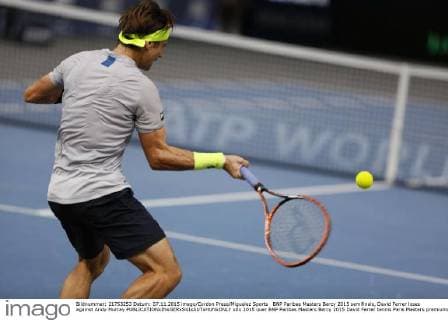 BNP Paribas Masters Bercy 2015 semifinals, David Ferrer loses against Andy Murray 