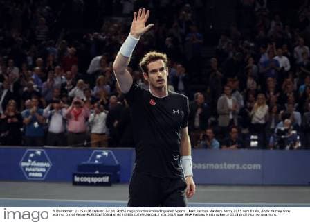 BNP Paribas Masters Bercy 2015 semifinals, Andy Murray wins against David Ferrer 