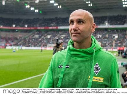 Moenchengladbach Trainer Andre Schubert (Borussia Moenchengladbach) Borussia Moenchengladbach vs FC Ingolstadt, Fussball, 1. Bundesliga, 07.11.2015, Copyright: Schülerx xEibner-Pressefoto EP_jse