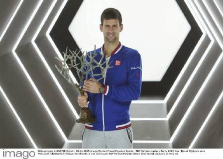 BNP Paribas Masters Bercy 2015 final, Novak Djokovic wins 