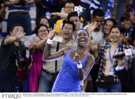 Tennis, Venus Williams gewinnt WTA Turnier in Zhuhai WTA Tennis Damen Elite Trophy Zhuhai  - ZUMAs112