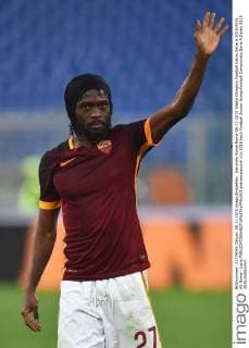 Gervinho Roma Roma 08-11-2015 Stadio Olimpico Football Calcio Serie A 2015 2016 AS Roma - Lazio andreaxstaccioli