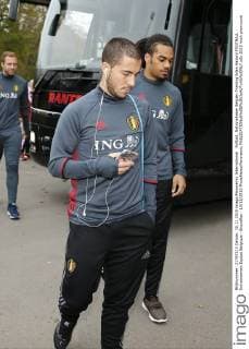 Fußball, Nationalteam Belgien Training Eden Hazard FOOTBALL : Entrainement Equipe Belgique - Bruxelles - 10 11 2015 PhotoNews Panoramic 