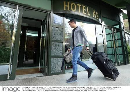 Soccer team gathering - Zagreb, Croatia 10.11.2015., Zagreb, Croatia - Gathering of the Croatian football team at AS hotel before the friendly match with Russia. Josip Pivaric.  GoranxStanzl PIXSELL