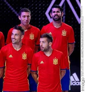 Fußball, Euro 2016, Nationalteam Spanien präsentiert neues Trikot Presentation of the new Spain s shirts for the 2016 Euro. xPABLOGARCIAx 