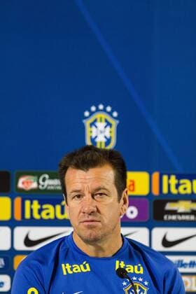 Treino da Sele??o Brasileira Principal SAO PAULO, Brazil - 11 11 2015: BRAZILIAN SELECTION TRAINING HOME - Dunga during the press conference PK Pressekonferenz before training the Brazilian team Corinthians Main held at the Arena. (Photo: Fe Reis FotoArena)  FexReis