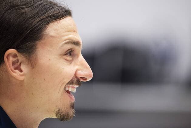 Fußball, Nationalteam Schweden Training und PK Zlatan Ibrahimovic - Stockholm, Pressekonferenz Nationalteam Schweden.  Copyright: JOELxMARKLUND BB151112JM043