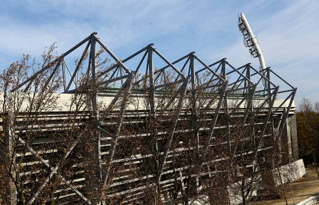 SOCCER - BL, Rapid, Gleichenfeier Allianz Stadion VIENNA,AUSTRIA,12.NOV.15 - SOCCER - tipico Bundesliga, SK Rapid Wien, Allianz Stadion, Topping Out Ceremony. Image shows the Allianz Stadium. Keywords: Wien Energie. GEPAxpictures xPhilippxBrem
