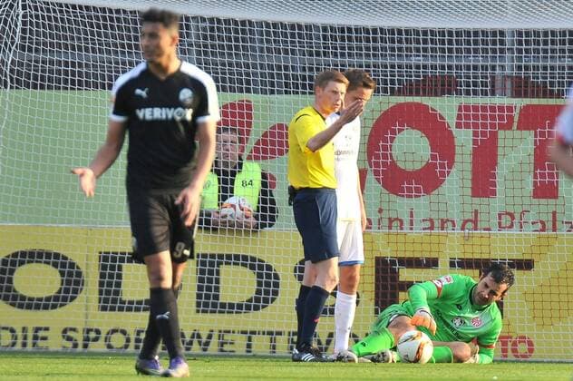 12.11.2015, xtkx, Fussball Testspiel, FSV Mainz 05 - SV Sandhausen v.l. Gianluca Curci (Mainz 05),
