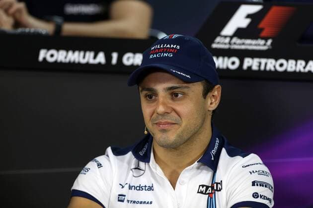 Brazilian Grand Prix, Sao Paulo 12 - 15 November 2015 12.11.2015 - press conference PK Pressekonferenz Felipe Massa (BRA) Williams F1 Team FW37 