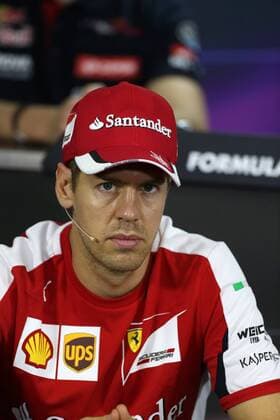 Brazilian Grand Prix, Sao Paulo 12 - 15 November 2015 12.11.2015 - press conference PK Pressekonferenz Sebastian Vettel (GER) Scuderia Ferrari SF15-T 