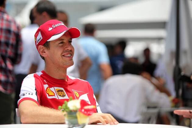 Brazilian Grand Prix, Sao Paulo 12 - 15 November 2015 12.11.2015 - Sebastian Vettel (GER) Scuderia Ferrari SF15-T 